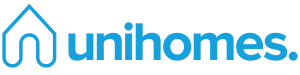 UniHomesBlueTransparentLogo
